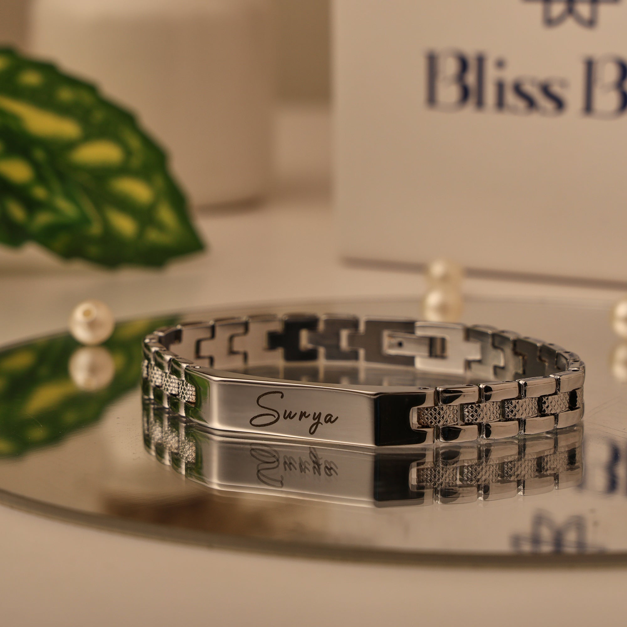 Hellet Personalized Bracelet | Custom Engraved Bracelet for Men & Women