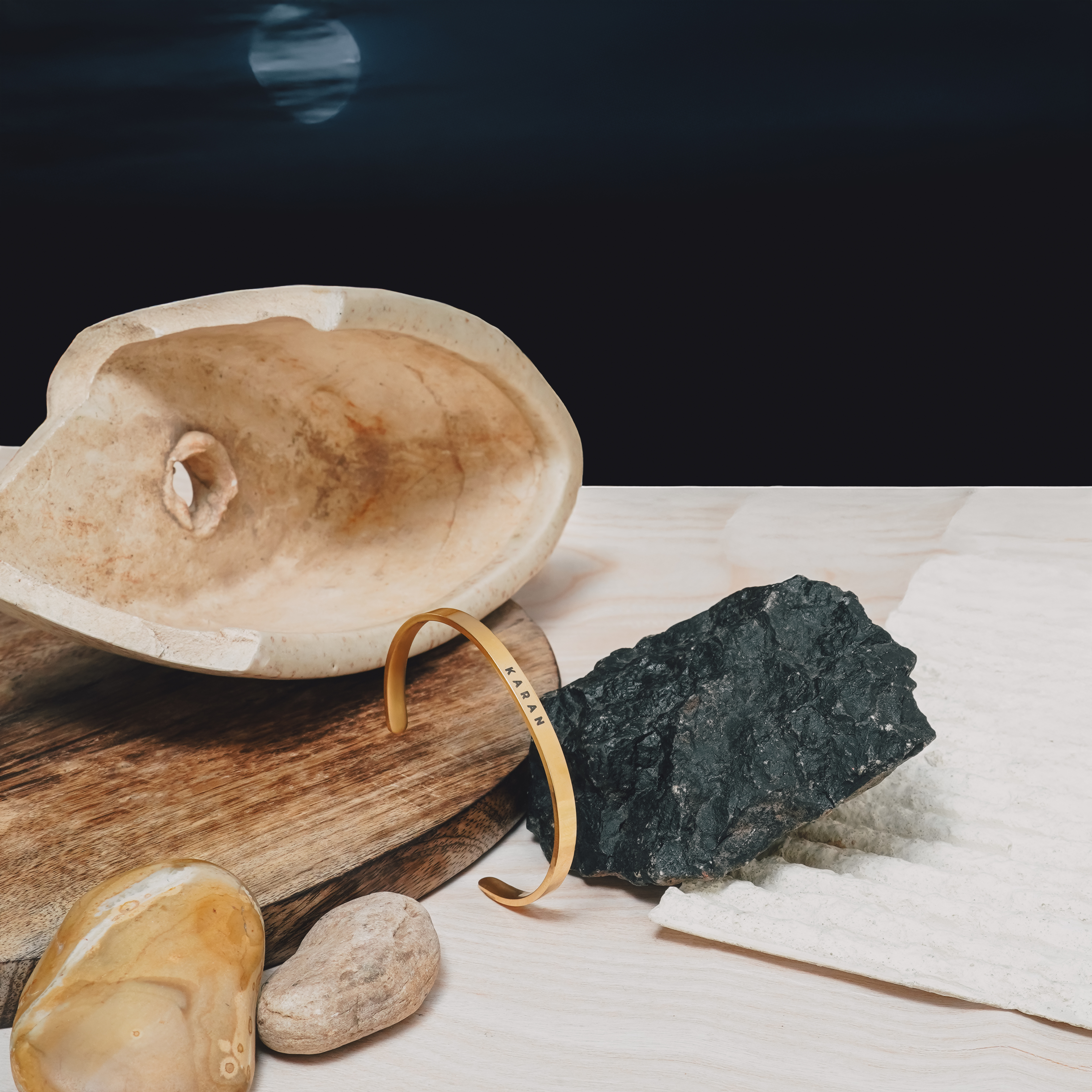 Personalized Minimalist Cuff Bracelet For Men & Women