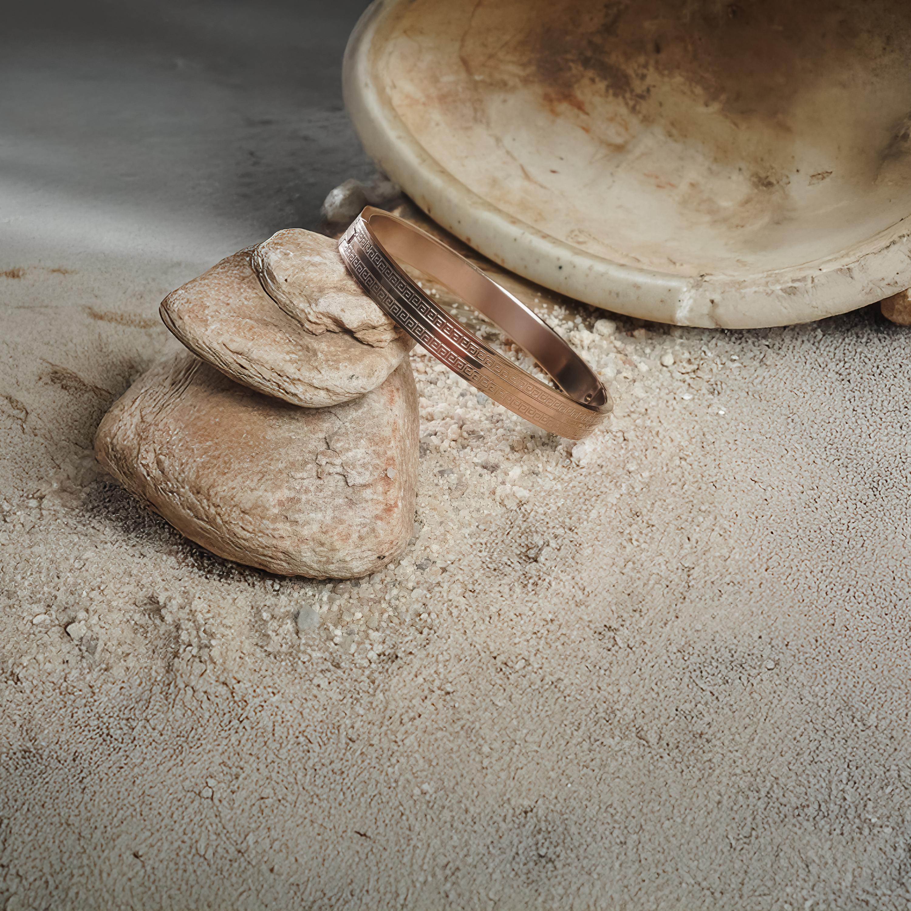 Eden Kada For Men Minimalist Luxury Cuff Bracelet | Bliss Blue