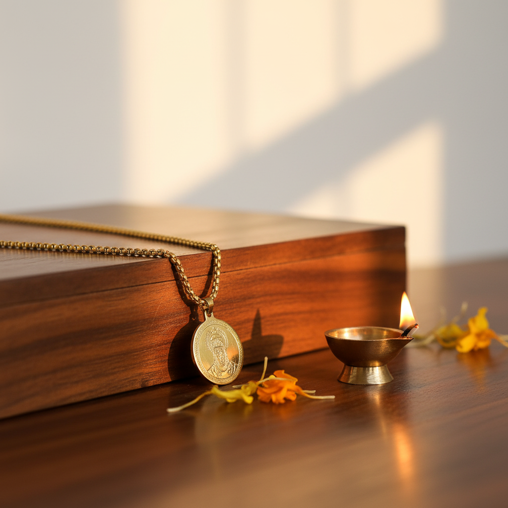 The Devine Sankat Mochan Hanumanji Chain Pendant By Bliss Blue