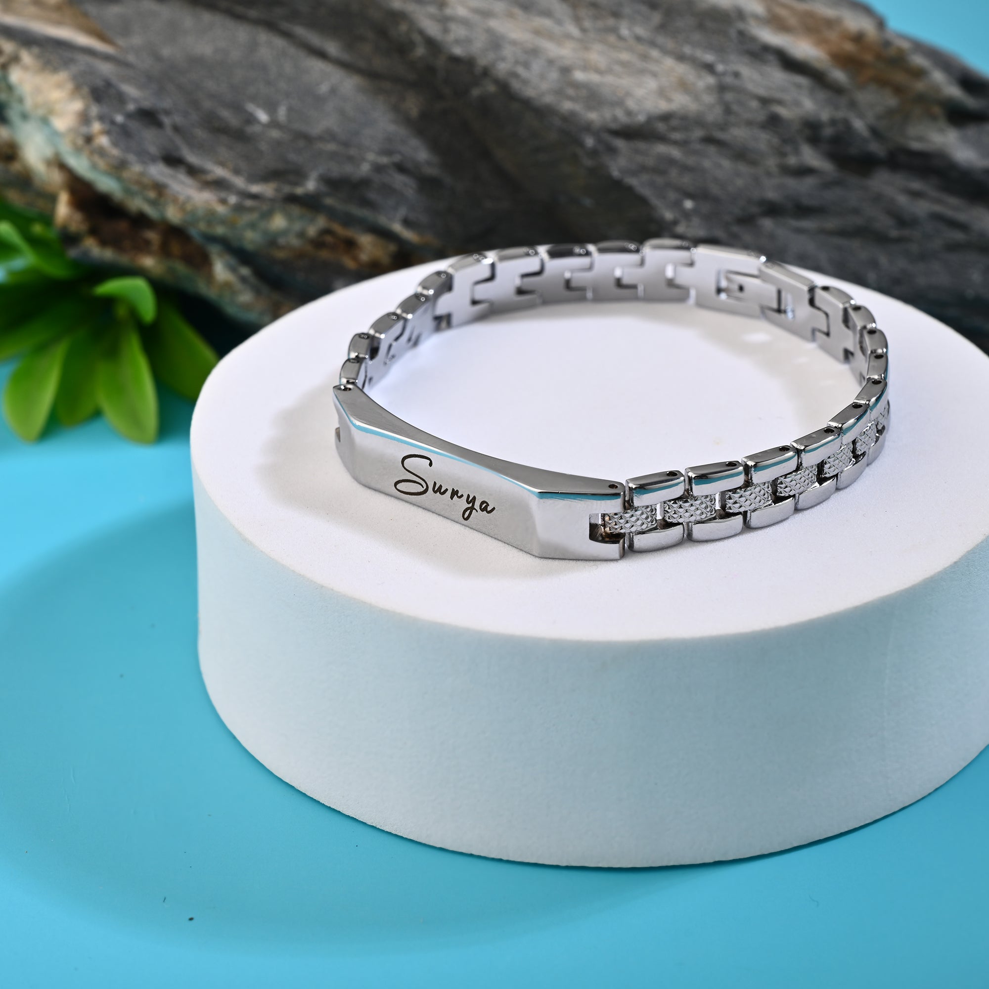 Hellet Personalized Bracelet | Custom Engraved Bracelet for Men & Women