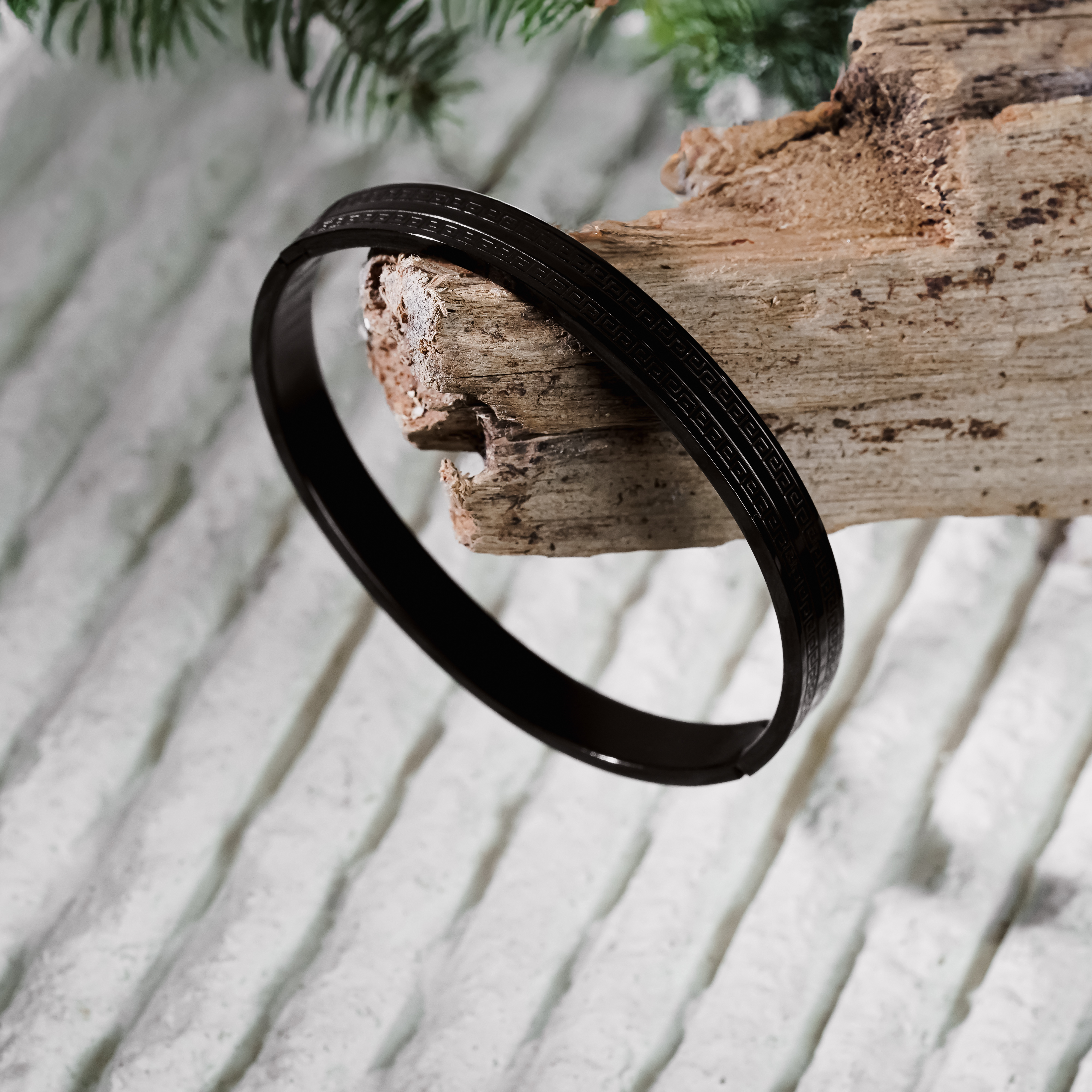 Eden Kada For Men Minimalist Luxury Cuff Bracelet | Bliss Blue