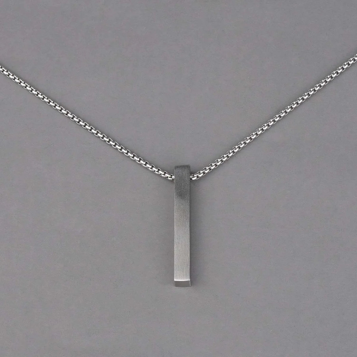 Cuboid Bar Locket for Men