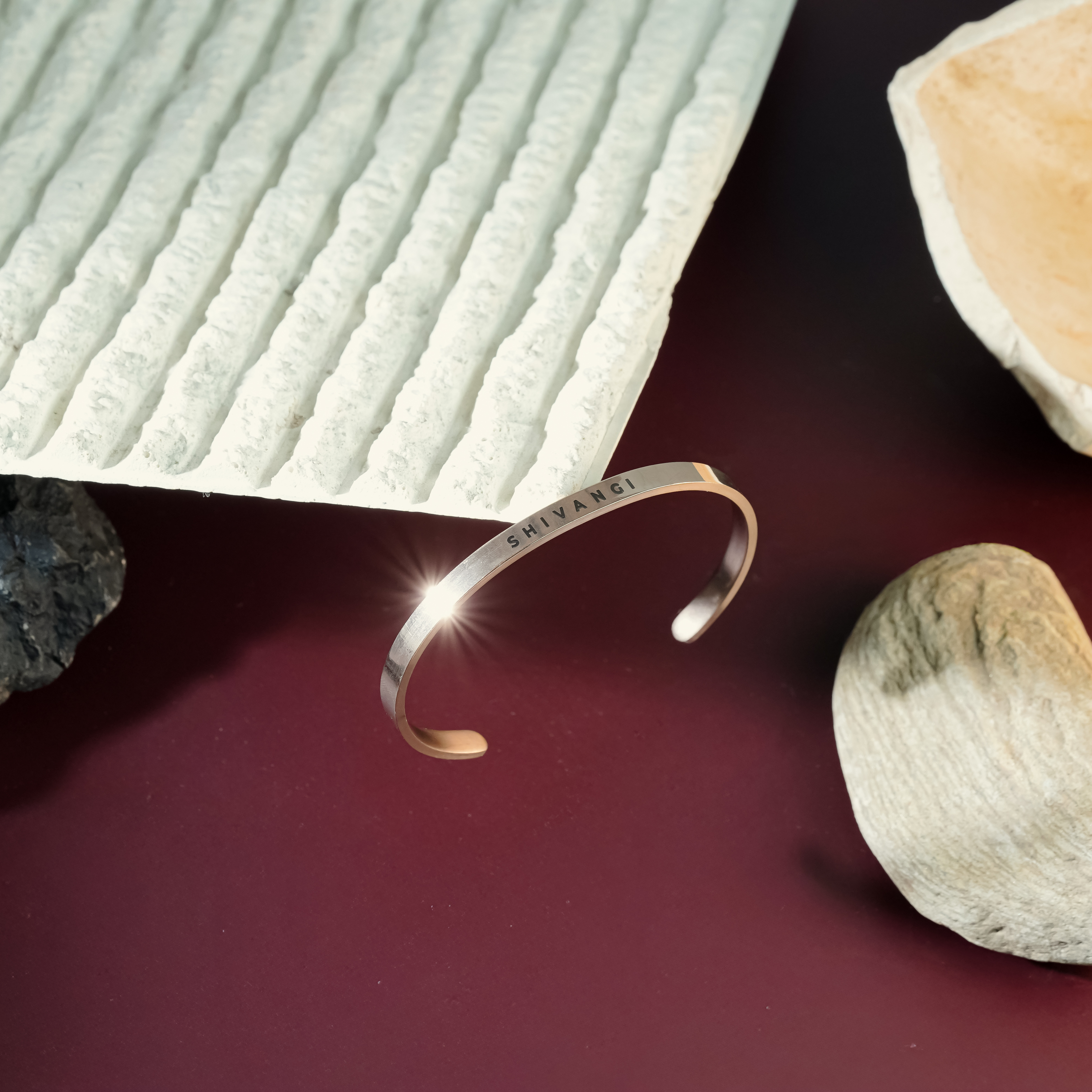 Personalized Minimalist Cuff Bracelet For Men & Women