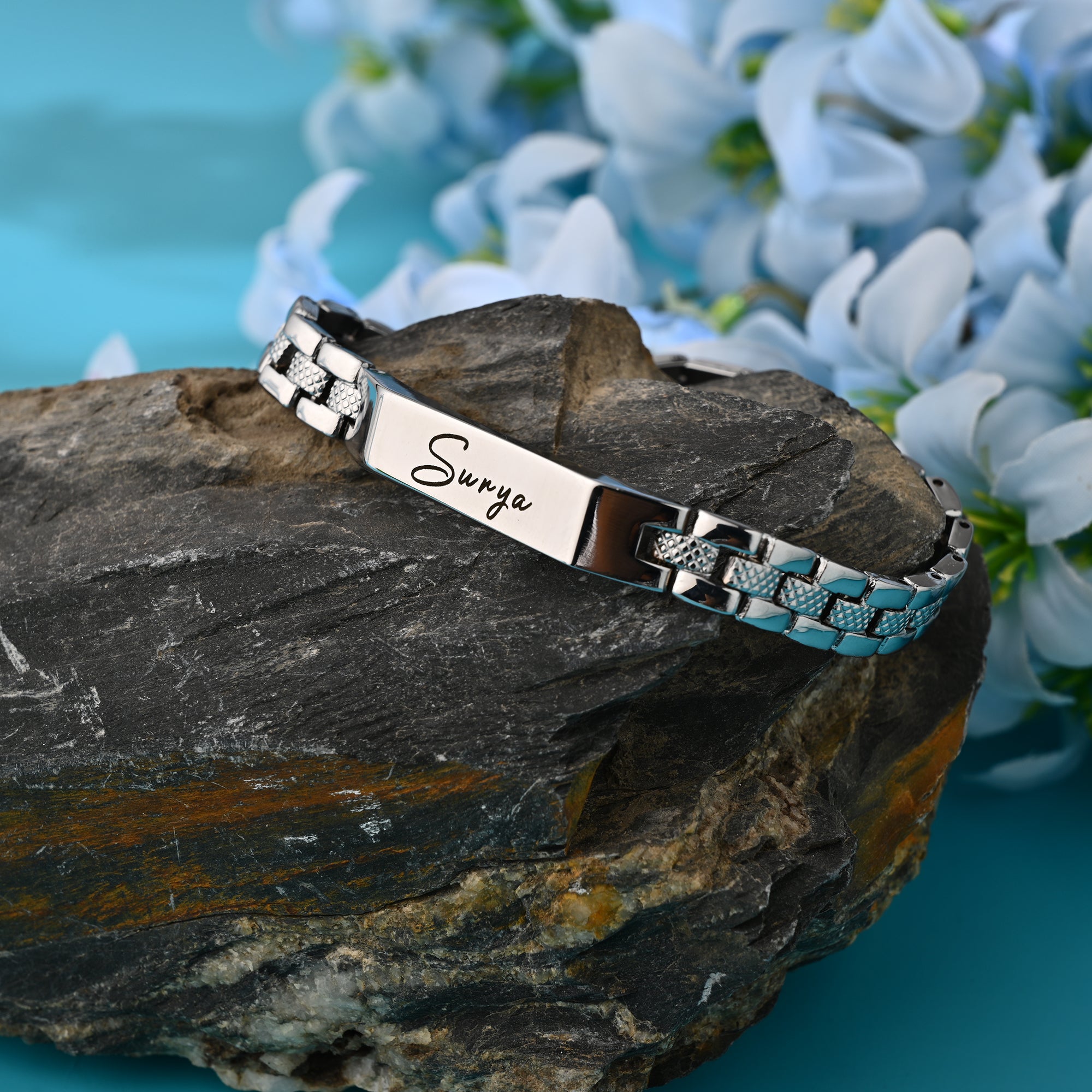Hellet Personalized Bracelet | Custom Engraved Bracelet for Men & Women