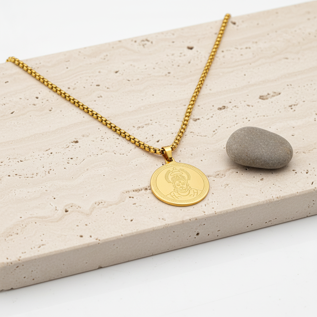 The Devine Sankat Mochan Hanumanji Chain Pendant By Bliss Blue