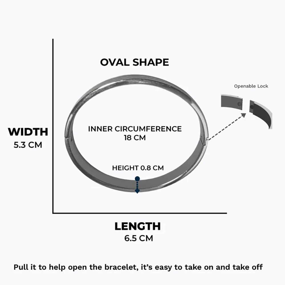 Divine "Aum" Kada | Gold-Tone Spiritual Bracelet