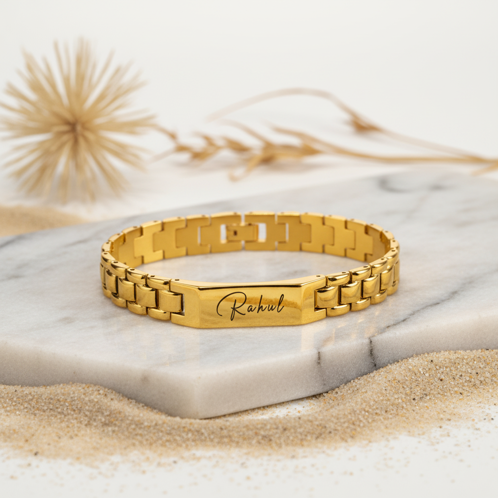 Personalized Aura Bracelet for Men