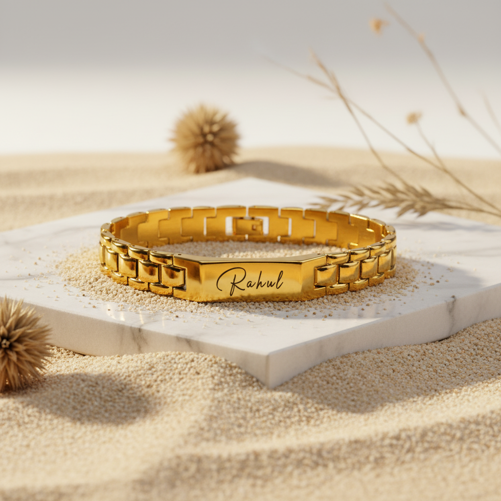 Personalized Aura Bracelet for Men